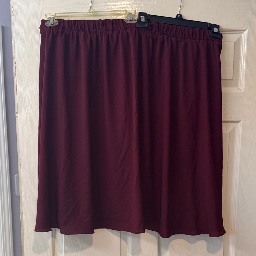 Chic Marybelle Lake Superior Skirt Midi Casual Comfortable 4X - Picture 3 of 8